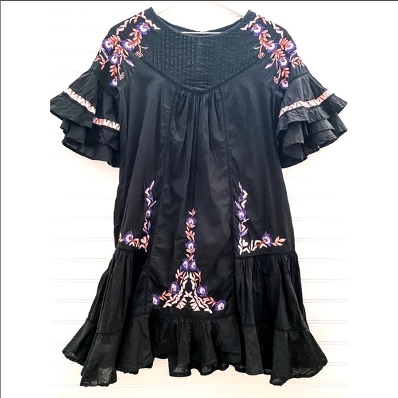 Free People Babydoll Dress - Picture 2 of 9